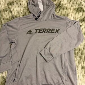 Adidas Men’s Terrex Gray Hoodie Size XL